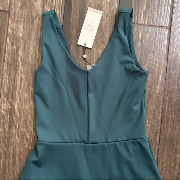 NWT CALIA Sleeveless Power Move Golf Dress in Deep Aqua Sz XS - Picture 5 of 8